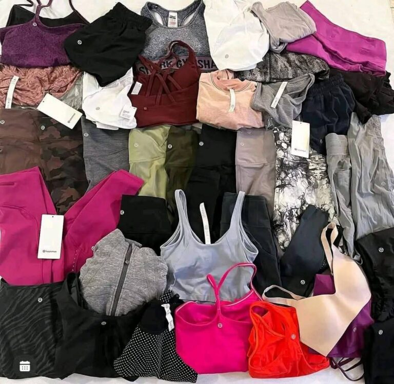 Lululemon and zara pallet